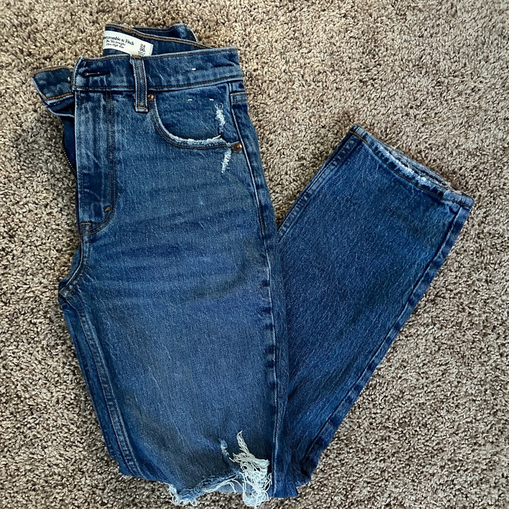 Abercrombie & Fitch 90’s straight Ultra High Rise